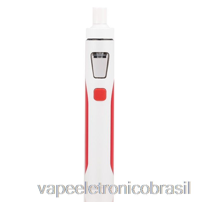 Vape Recarregável Joyetech Ego Aio Kit Inicial Tudo-em-um Vermelho / Branco